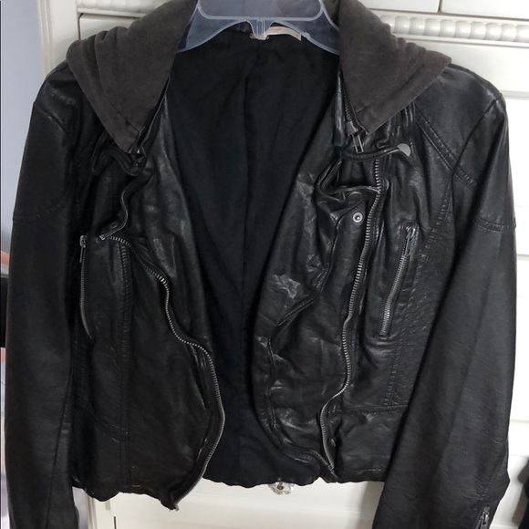 Free People Jackets & Blazers - Free people distressed leather jacket